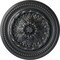Ekena Millwork Chester Ceiling Medallion (Fits Canopies up to 2 1/4"), Hand-Painted Pewter, 15 3/4"OD x 1 7/8"P CM15CHPES - alternate 1